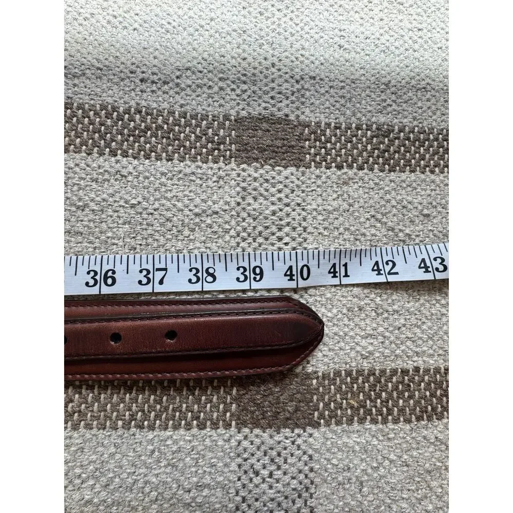 Orvis Men’s Shotgun Shell 12 GA Belt Brown Leather 34